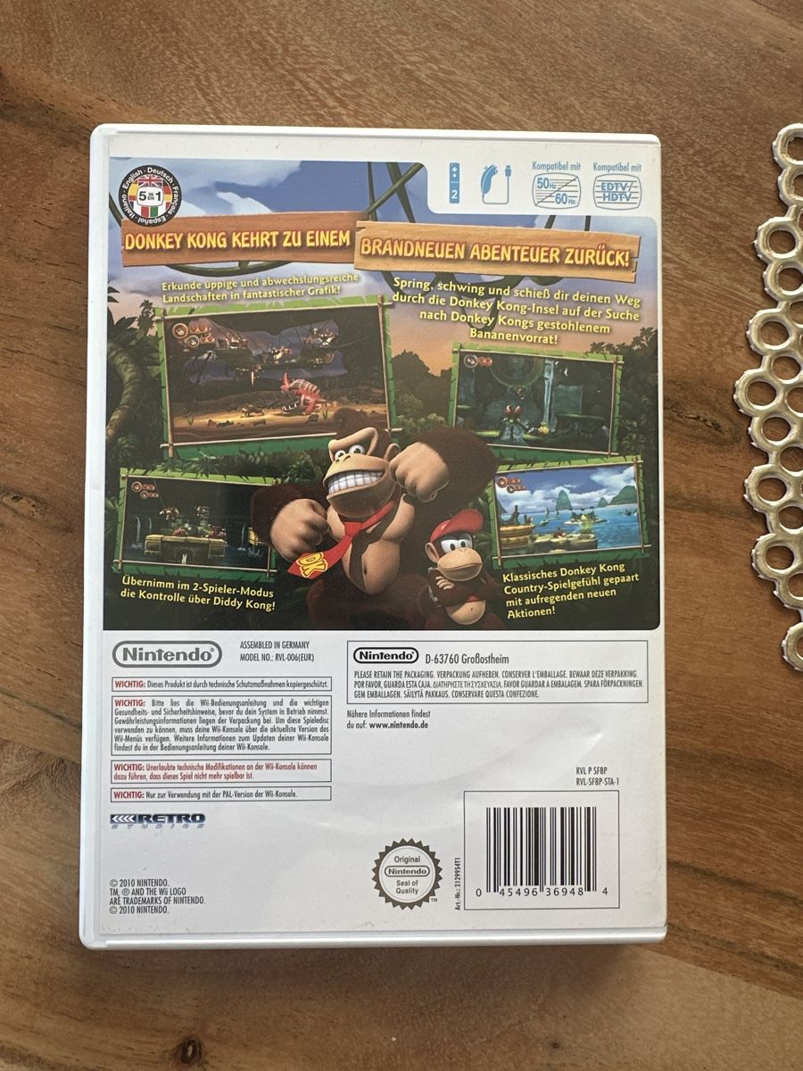 Nintendo Giochi: Nintendo Wii Donkey Kong Country Returns – Usato da Goldach venduto da Lenny0220 1