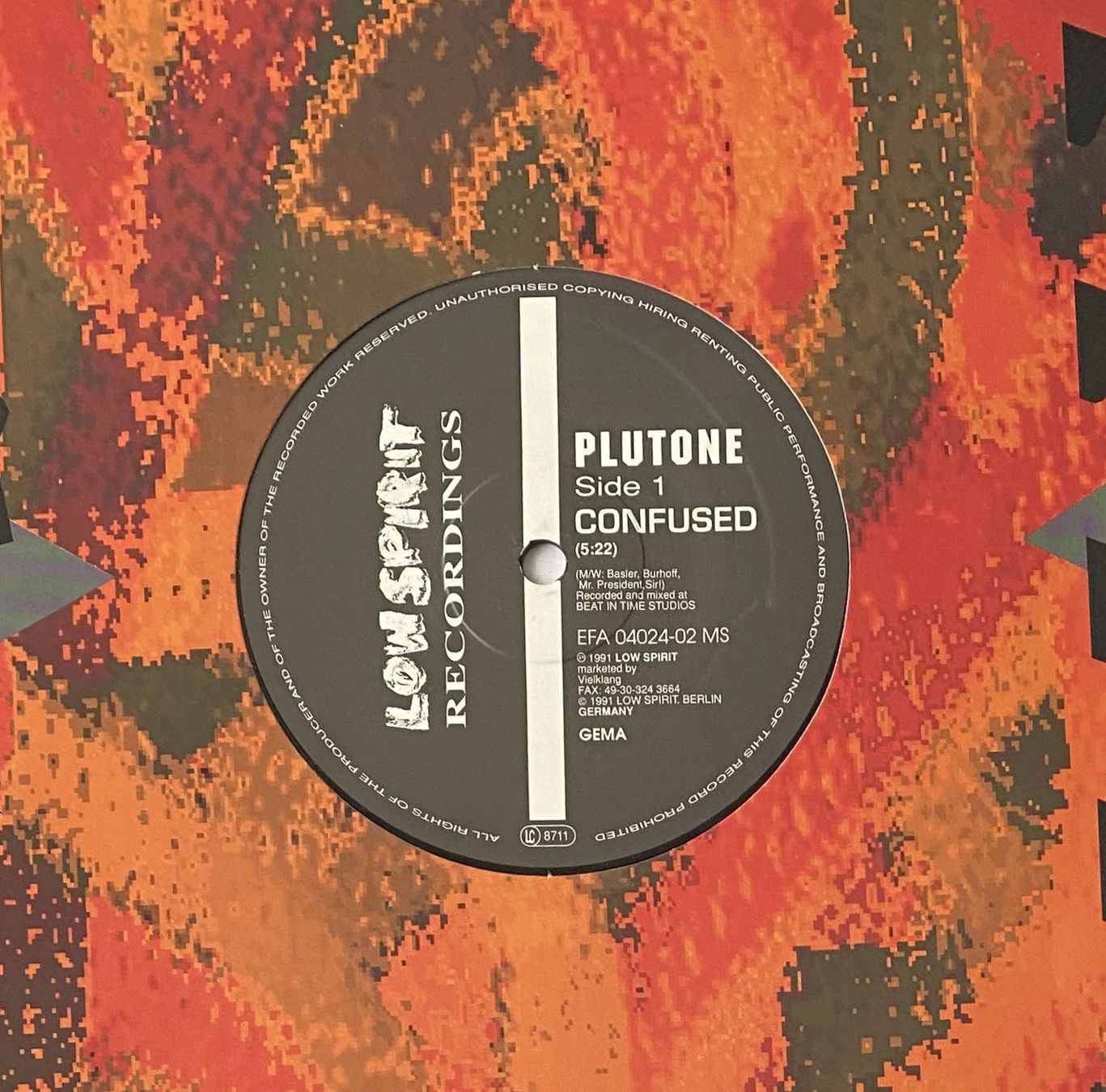 Dischi in vinile: Plutone, Confused (Techno) – Usato da Flums venduto da Empe1 2