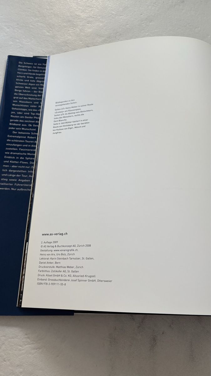 Libri: Buch Schweiz Alpin Robert Bösch – Usato da Seengen venduto da sa_land 3