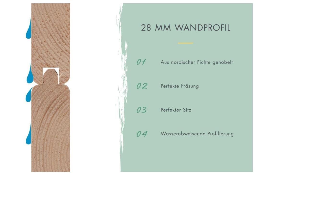 Casette da giardino & serre: Gartenhaus Multifunktionshaus, Anbaudach - Gratis Versand – Nuovo e nell'imballaggio originale da Kleinwangen venduto da Maluwa_GmbH 7