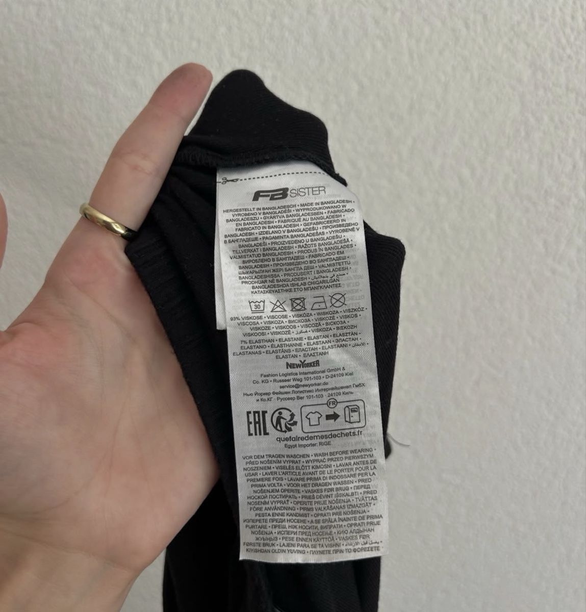 Pantaloni: Stoffhose schwarz – Usato da Chur venduto da faja7000 4