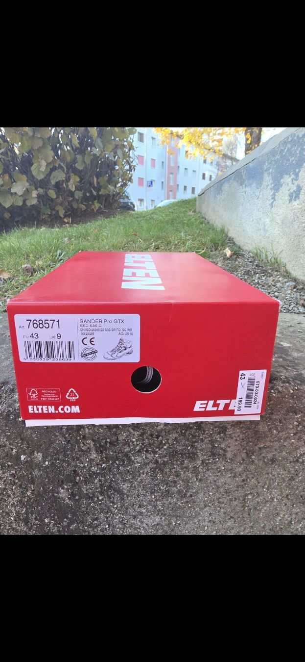 Elten Scarpe da uomo: Arbeitshue Elten Sender Pro GTX S3 – Nuovo e nell'imballaggio originale da Wettingen venduto da Thegameschweiz 1