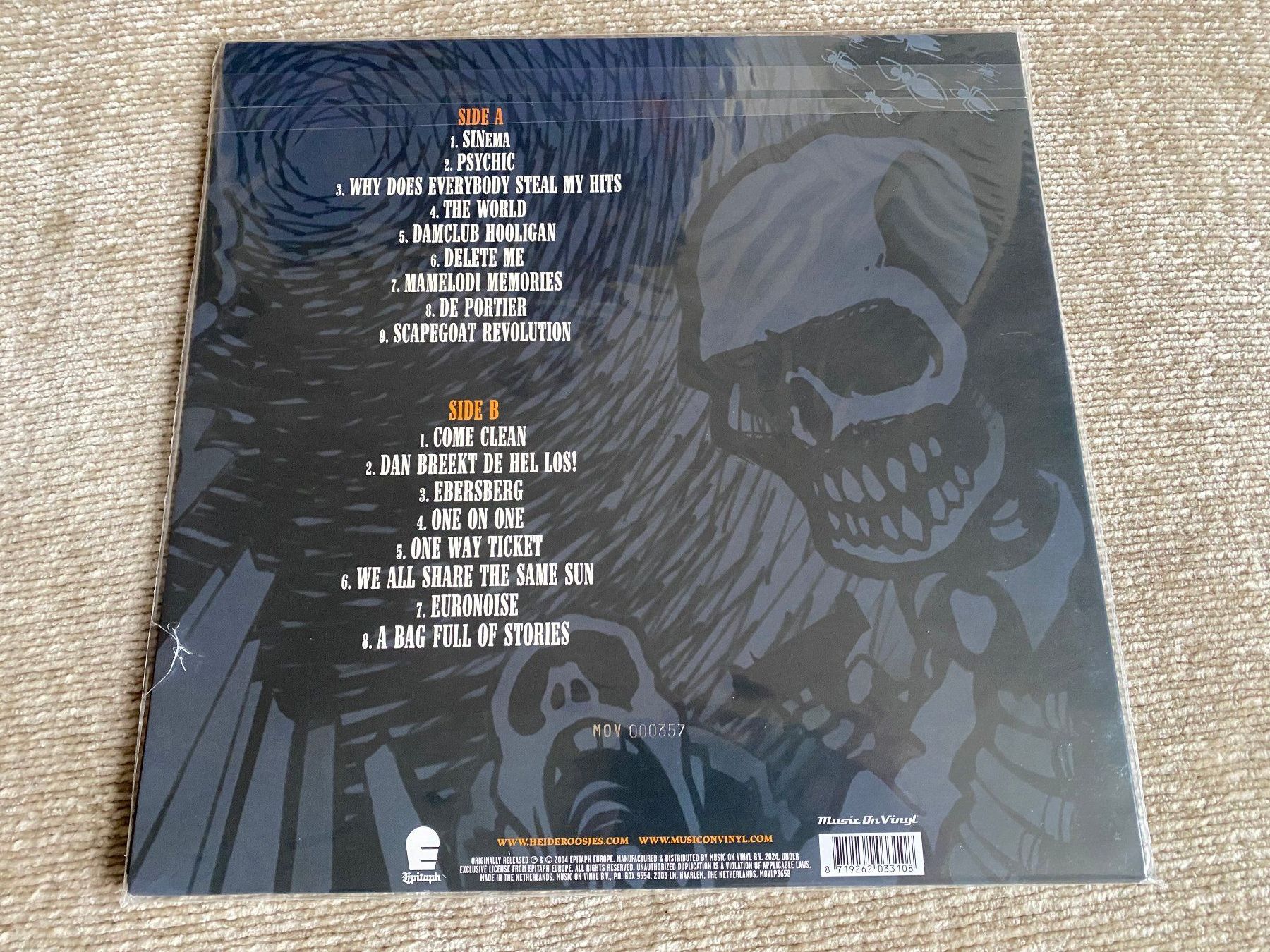 Dischi in vinile: Heideroosjes – Sinema / LP clear – Usato da Basel venduto da Dinosauce 2