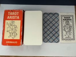 Vintage Tarot Arista Grimaud(1964/1970)Jeu complet 78 cartes