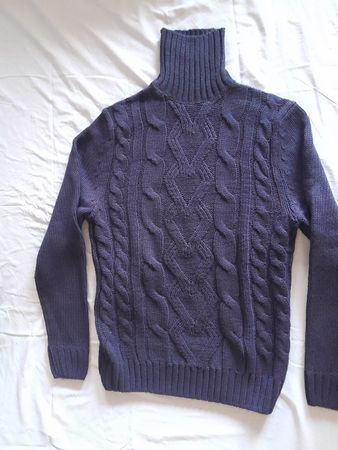 Pull monoprix bleu marine taille M