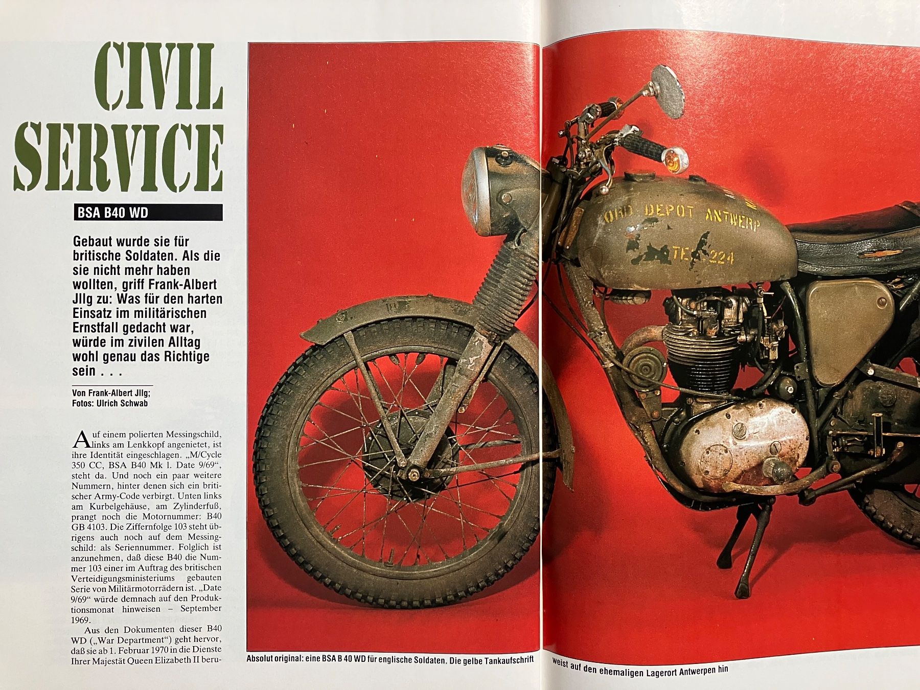 Altro: Motorrad Classic Zeitschrift – Usato da Malans GR venduto da Chueche427 2