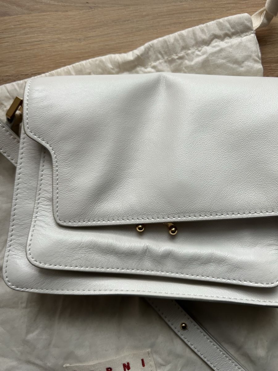 Marni Borse da donna: Marni Umhängetasche Leder, weiss – Usato da Andwil SG venduto da nin_y2zm 1