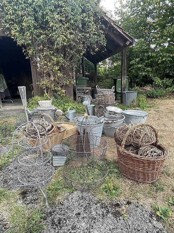 Alle Dekorationen: Gartendeko Zink und Korbwaren – Gebraucht aus Aarau Rohr von susa_ 2