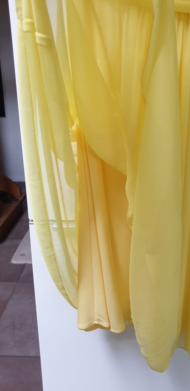 Vestiti: Kleid aus Chiffon – Usato da Rheinfelden venduto da DHS 8