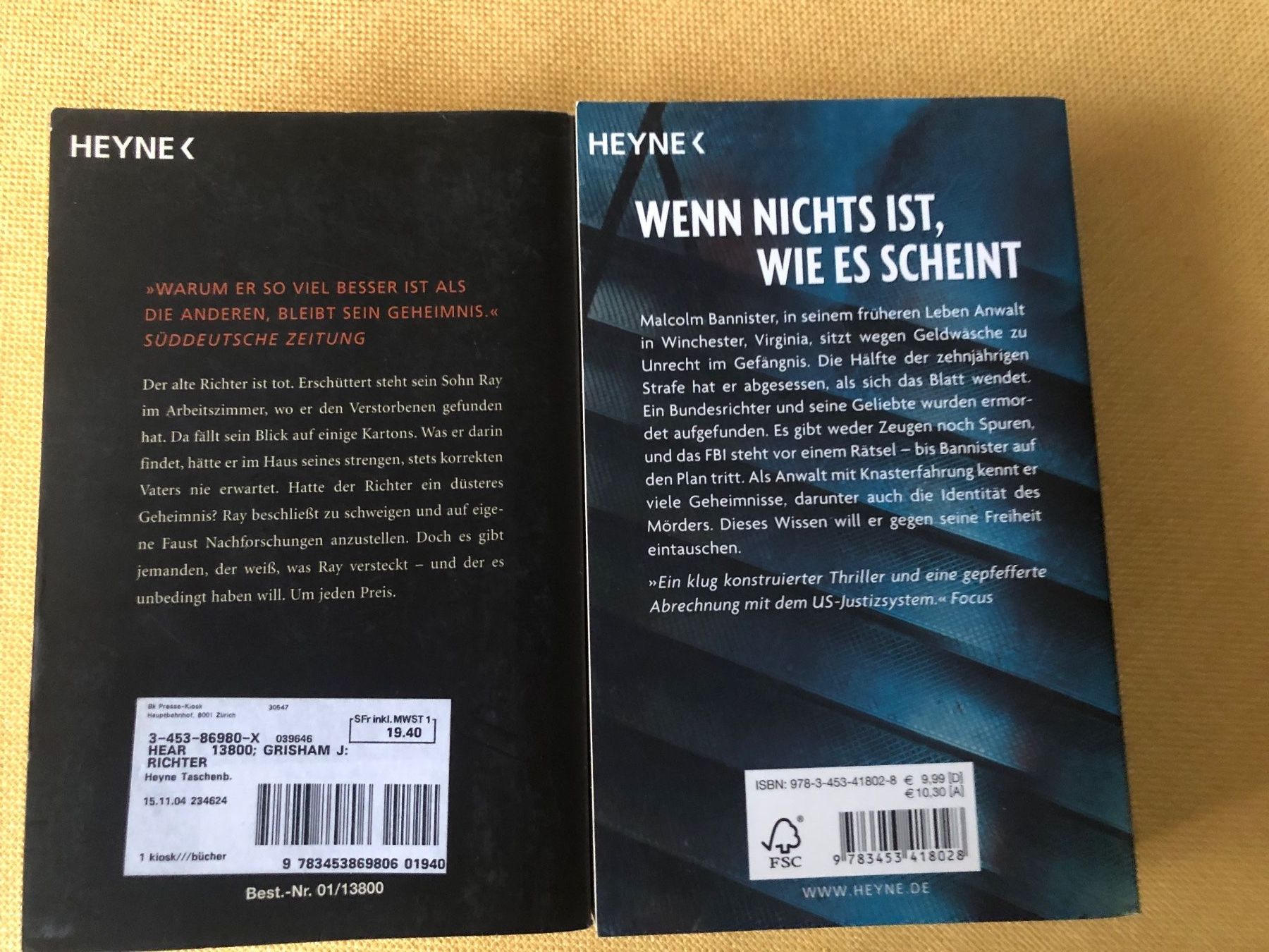 Libri: 7 Bücher von John Grisham – Usato da Oberweningen venduto da Gerini 3