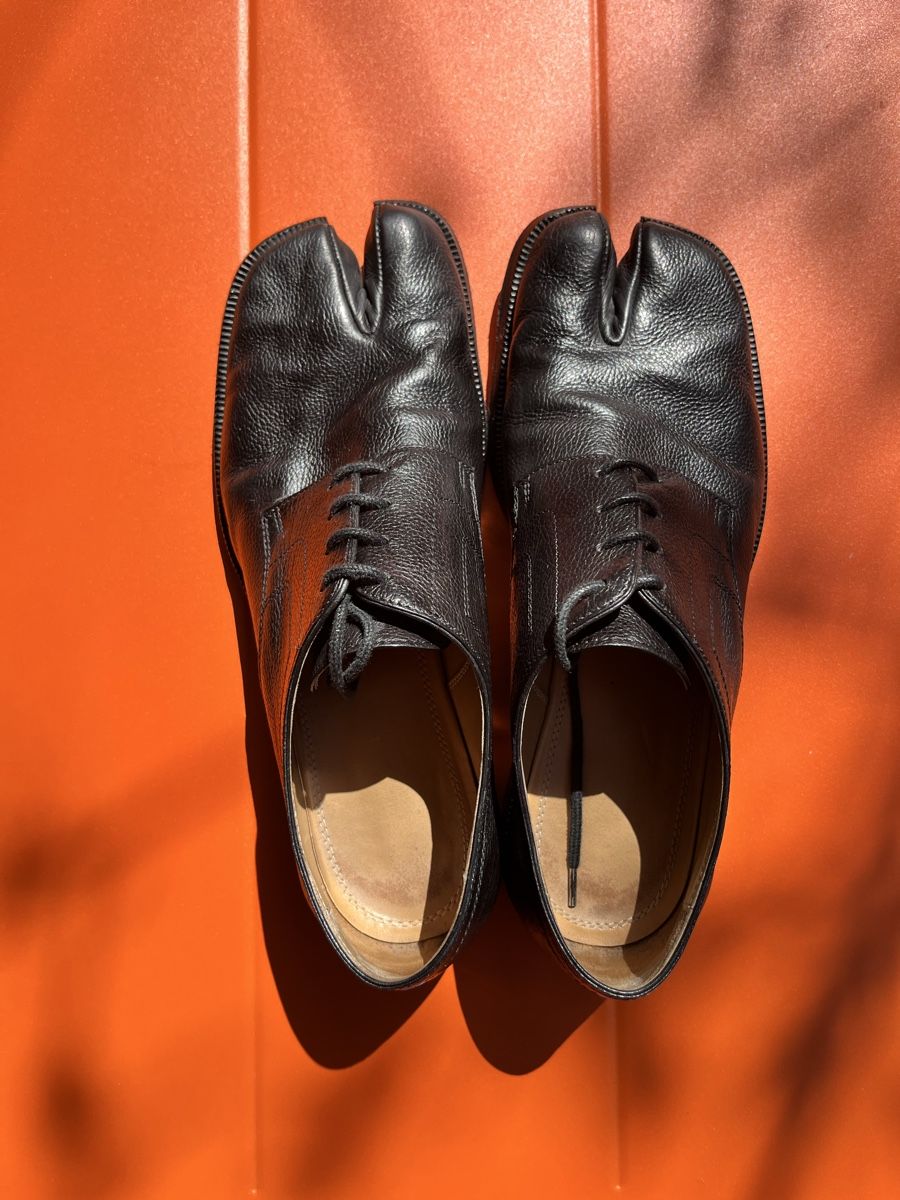 Maison Margiela Scarpe da donna: Maison Margiela Tabi Leather Oxfords - Size 39 - Black – Usato da Zürich venduto da kse_jw8w