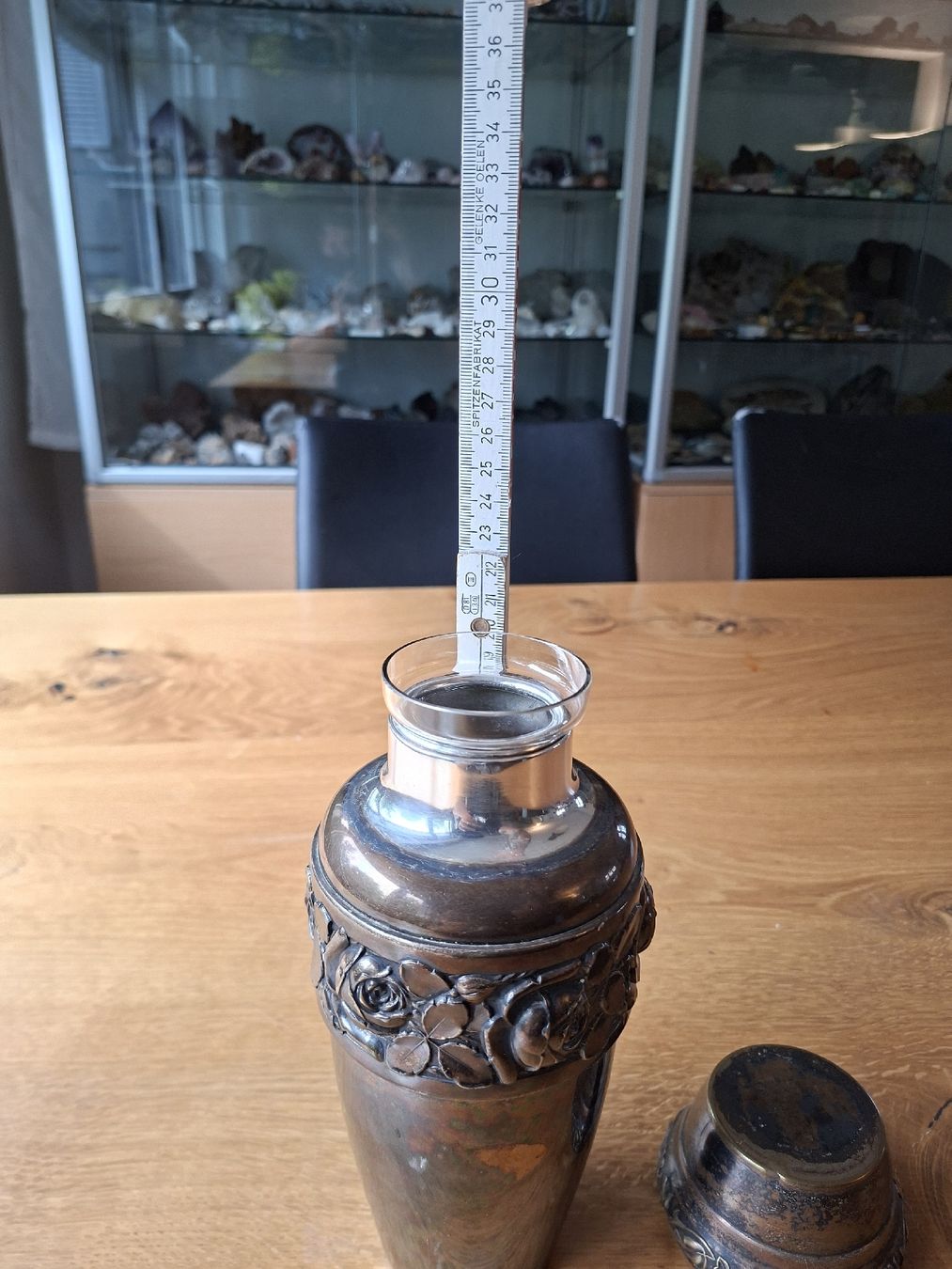 Vasi & Recipienti: Jugendstil Blumenvase mit Rosenmuster, versilbert – Usato da Kreuzlingen venduto da jbu_82 9
