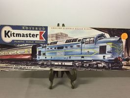 Modellbausatz  _  Lokomotive von Kitmaster _ 1:87 __ Spur H0