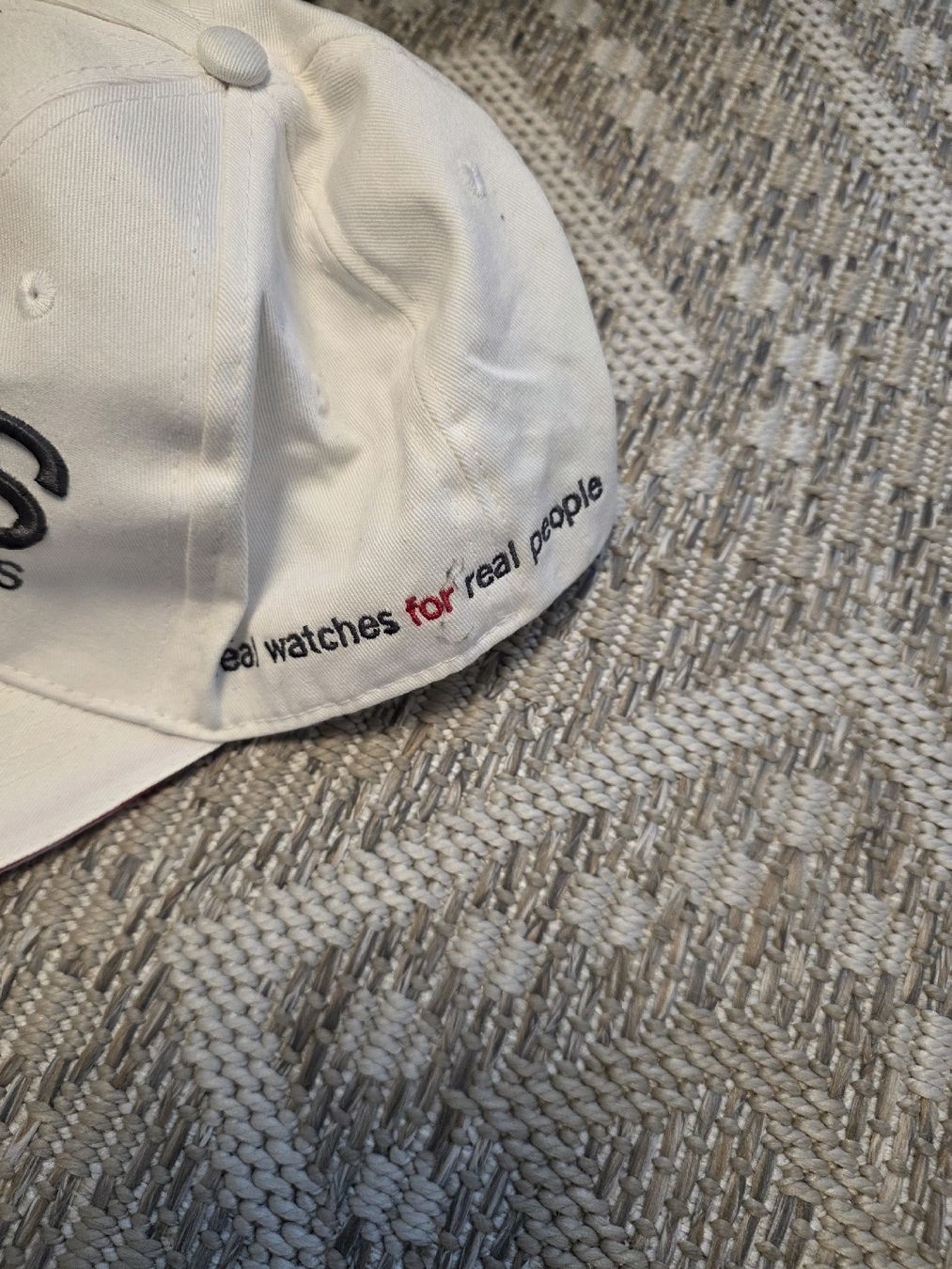 Copricapi, berretti & cappellini: ORIS Swiss Watches Baseballcap Weiss – Usato da Dorf venduto da Echo_Elements 2
