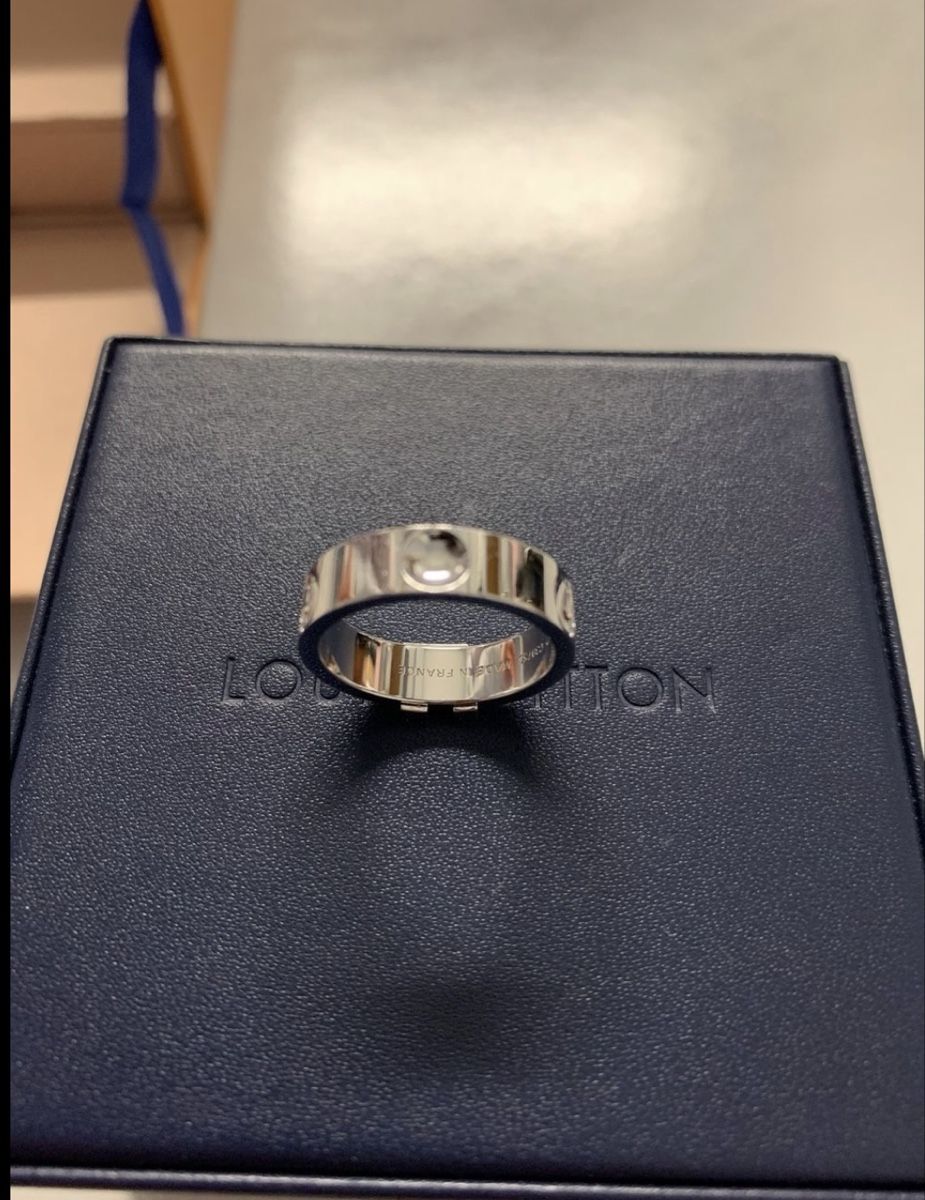 Louis Vuitton Anelli: Louis Vuitton Empreinte Weissgold Ring Grösse 52 – Nuovo (secondo la descrizione) da Kerns venduto da osco01 7