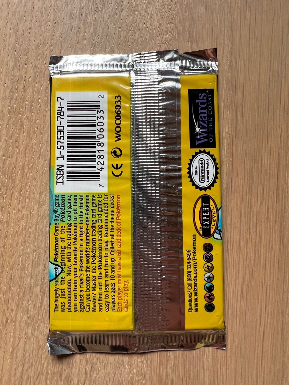 1X POKEMON BASE SET BLACK TRIANGLE ERROR BOOSTER FOIL PACK (Nuovo e  nell'imballaggio originale) a Locarno per CHF 791  con consegna | Acquista  su Ricardo