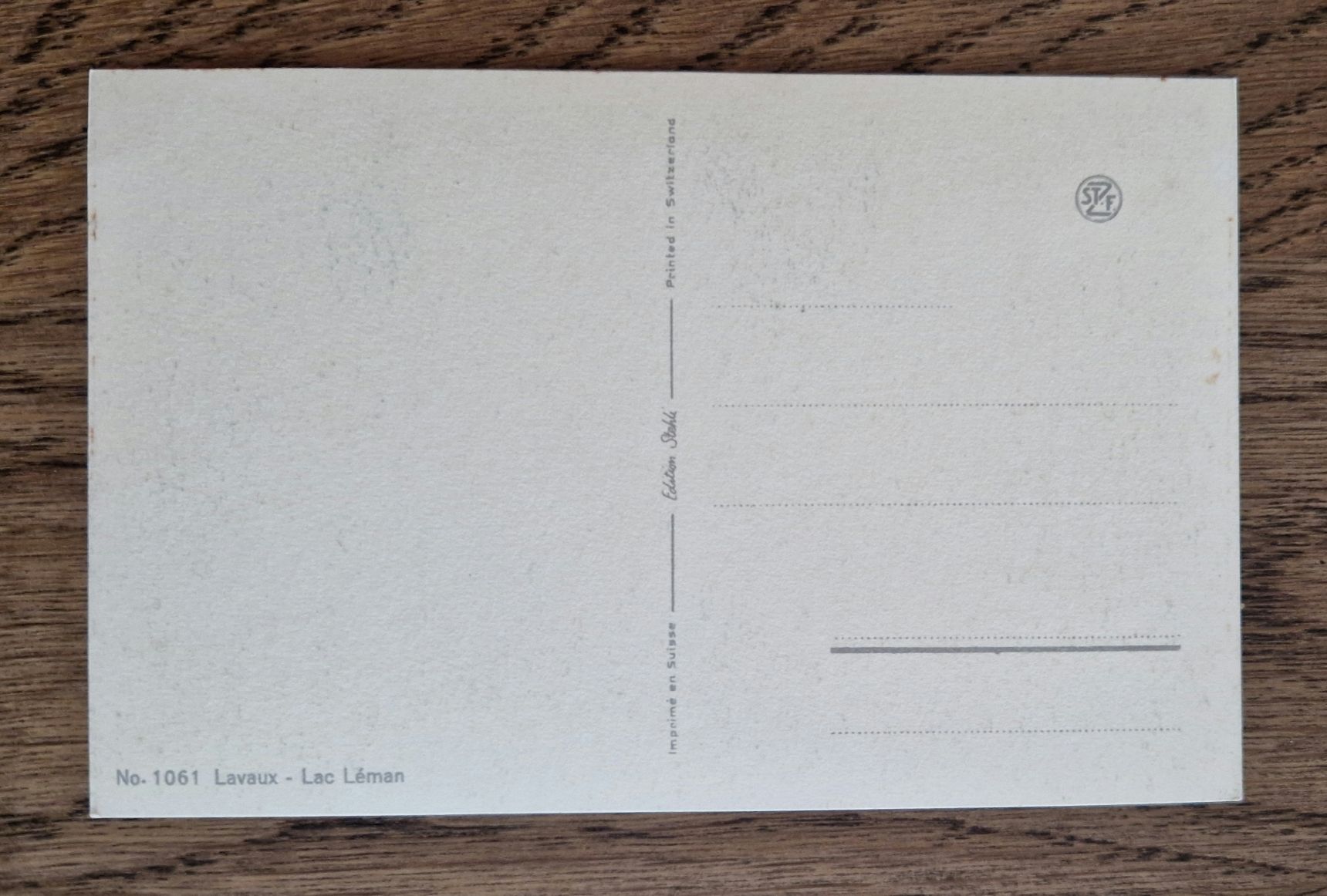 Cartoline postali: Lac Léman – Usato da Ebikon venduto da Donar50 1
