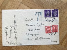 1942, Brief mit Wehrmachtstempel