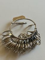 Ringmass Set Schmuck Grössen 41-76 Metall (S34)