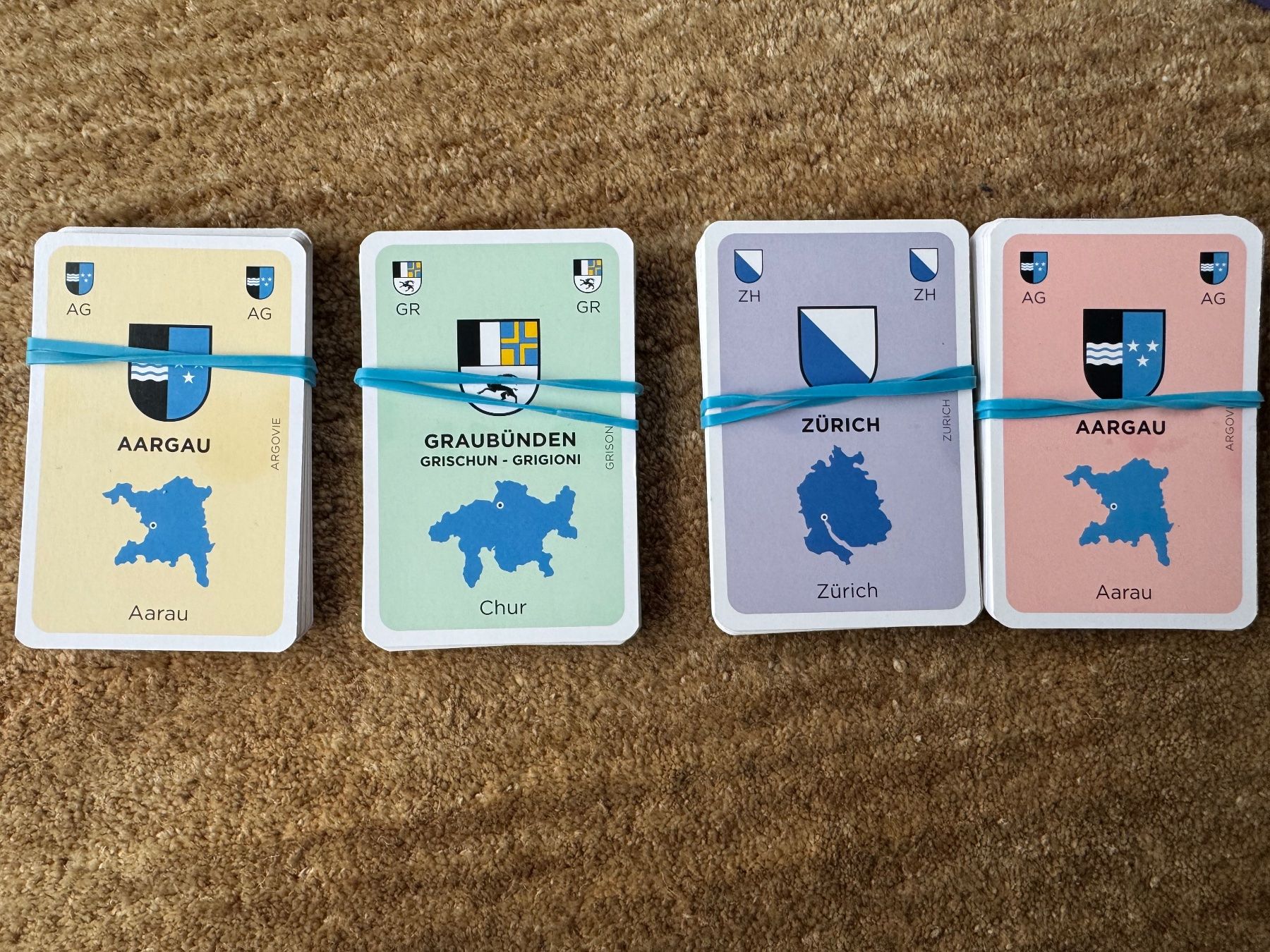 Giochi: Geographica - Schweiz- Suisse – Usato da Aarau venduto da Kilauea 6