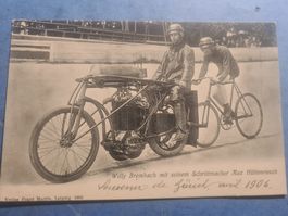 FAHRRAD ZURICH AVRIL 1906 CARTE VINTAGE COLLECTION