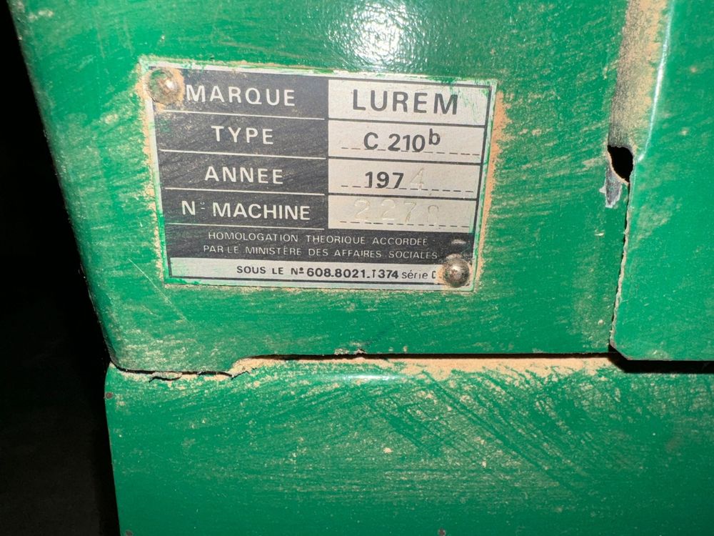 Lurem Combi 2 stuks schaafmessen 260 x 20 x 2,5 mm HSSu0018 schaafmessen
