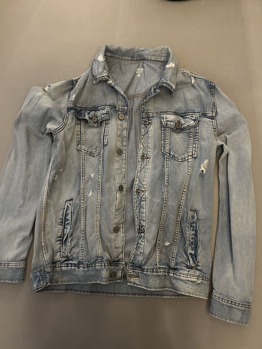 Jacken: Jeansjacke im Vintage-Stil Blau – Gebraucht aus Rebstein von Sandroo.79