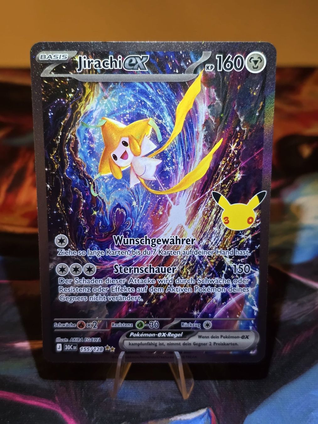 Pokémon Sammelbilder & Trading cards: Jirachi ex (30C 155) – Gebraucht aus Lenzburg von AkuyakuTCG
