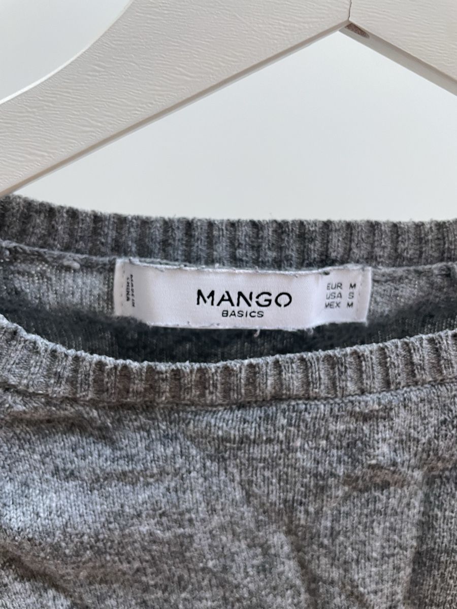 Mango Maglioni & Felpe: Mango Basic Pullover, Gr. M, grau – Usato da Aristau venduto da cherry-berry 1