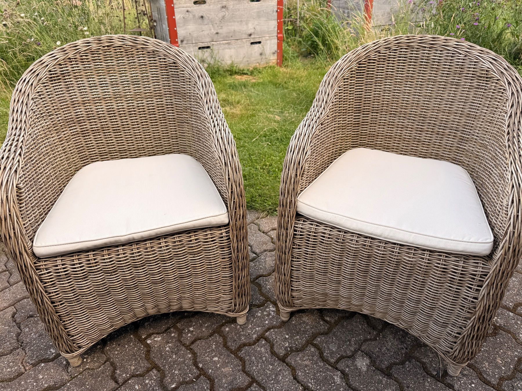 Poltrone: Rattan Sessel – Usato da frutigen venduto da matthibo 1