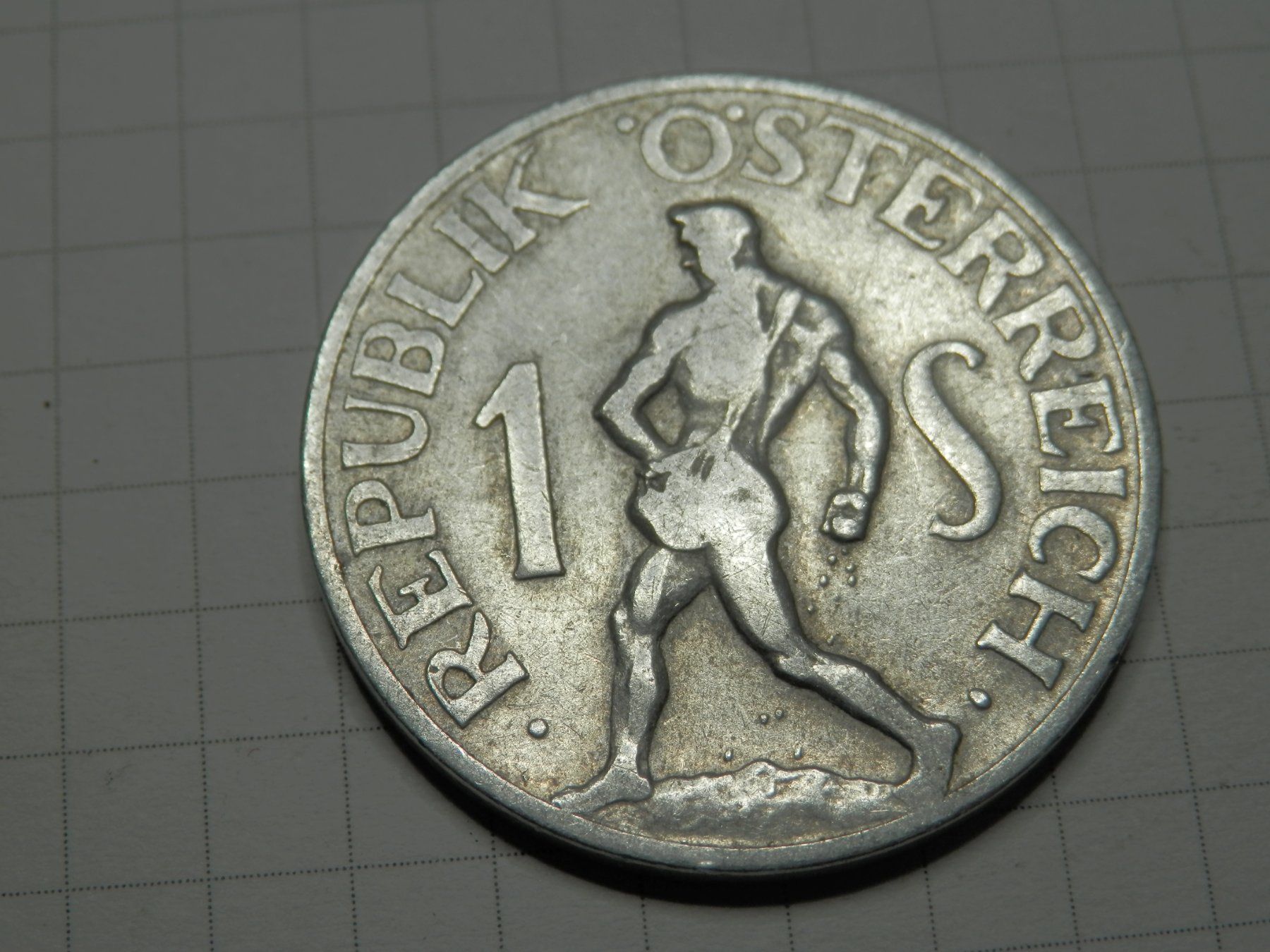 Alle Münzen: Österreich  1 Schilling, 1947 – Gebraucht aus Weiach von weiach81 1