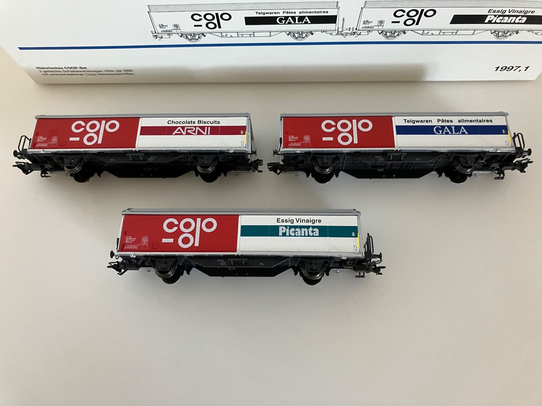 Märklin Modellini di ferrovie: Historisches COOP-Set 3-teilig – Nuovo (secondo la descrizione) da Eschlikon TG venduto da Atiz0 3