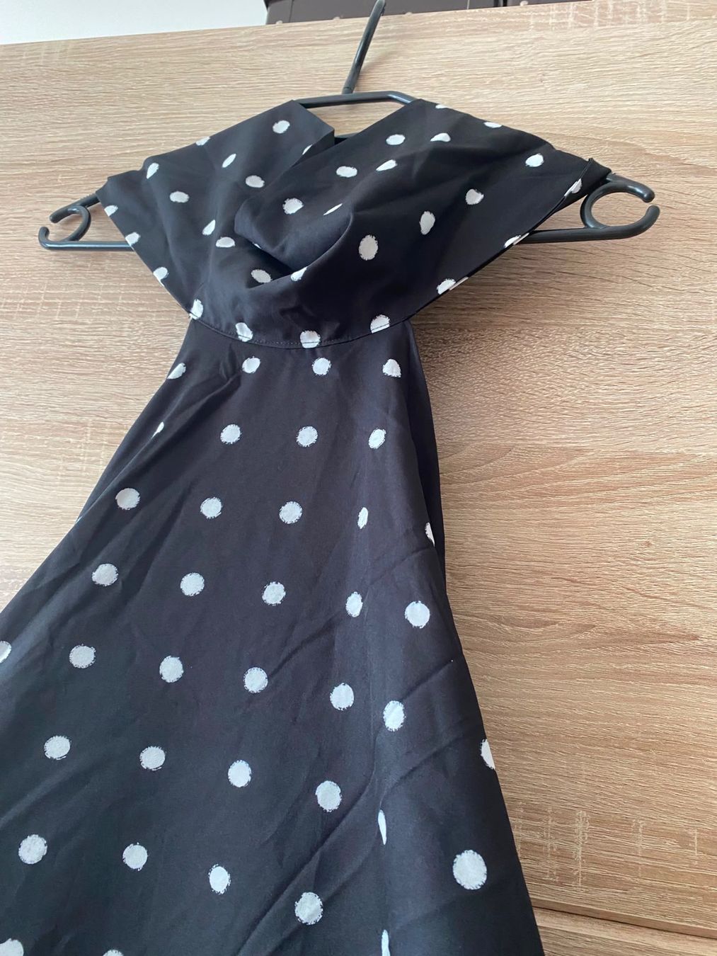 Top: Top noir leger à pois – Nuovo (secondo la descrizione) da Montreux venduto da Izapechee 3