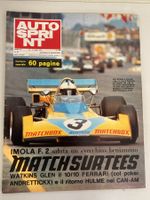 vintage italian magazine AUTOSPRINT N° 30 24 luglio 1972