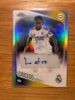 Topps Chrome Linda Caicedo Real Madrid Autogramm