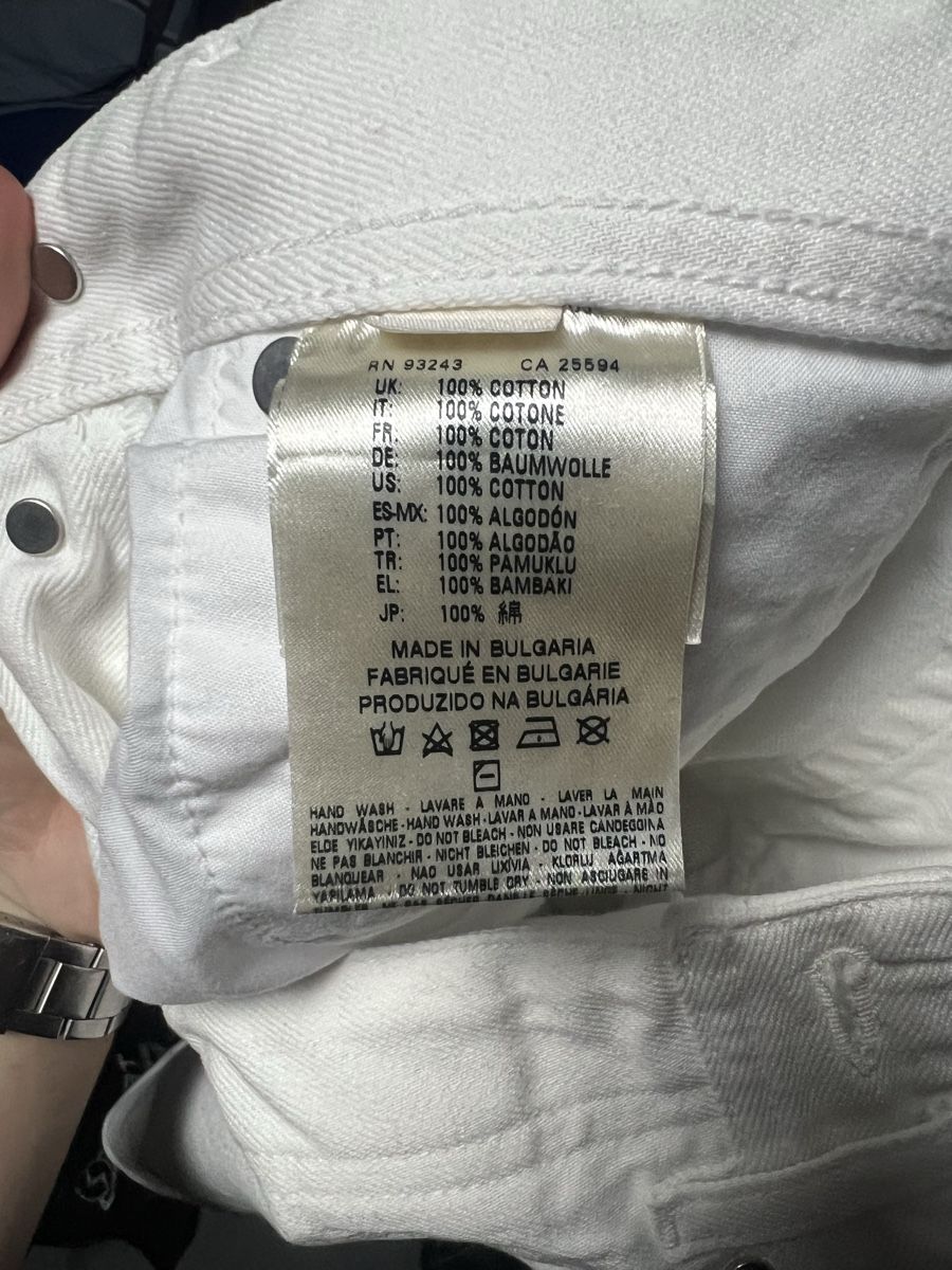 Diesel Jeans: Diesel Black Gold Type 169 white jeans – Usato da Boudry venduto da LuigiLoot 5