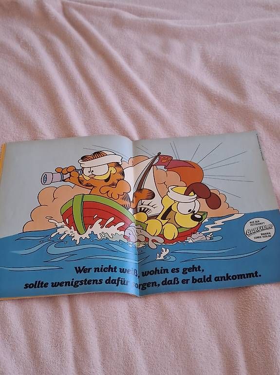 Fumetti: Garfield Nr. 8 (1990) - Comic mit Poster – Usato da St. Gallen venduto da Katecat7moon 3