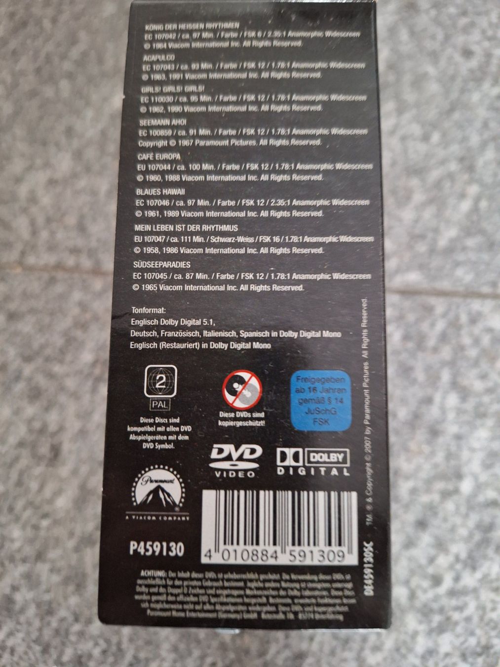 Alle DVDs: ELVIS 8 DVD 30TH ANNIVERSARY DVD COLLECTION – Gebraucht aus Vernate von gzi_z2lb 1