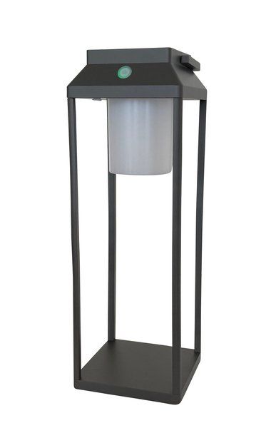 Lampen: Laterne Akku Dualtec anthrazit – Neu und originalverpackt aus Wallisellen von kingschair