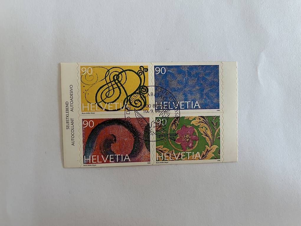 Tutti i francobolli: Schweizer Briefmarken 3 Viererblöcke gestempelt – Usato da Elgg venduto da mel_72b9 1