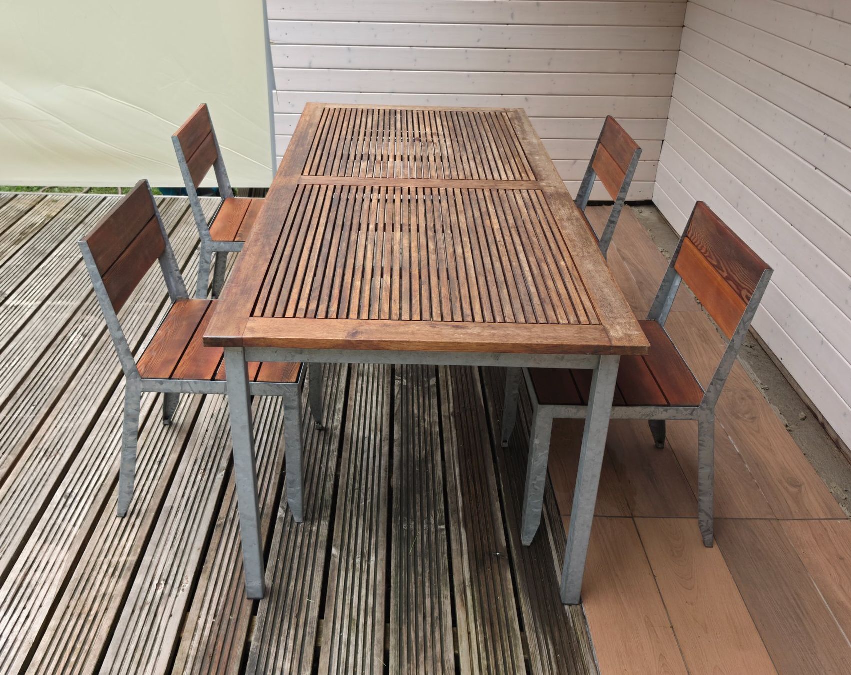 Tavoli: Gartentisch mit 4 Stühlen – Usato da Etzgen venduto da juj_b678 1