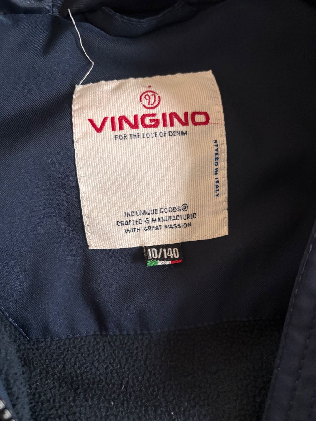 Vingino Giacche & Cappotti: Vingino Winterjacke, Gr. 140, dunkelblau – Usato da St. Niklaus VS venduto da Wallis4ever 1