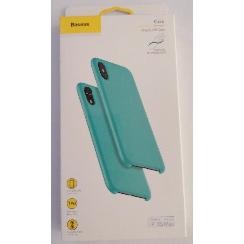 Baseus Cover & Protezioni schermo: Baseus - IPhone XS Max - LSR Case Türkis – Nuovo (secondo la descrizione) da Bassersdorf venduto da maga1g