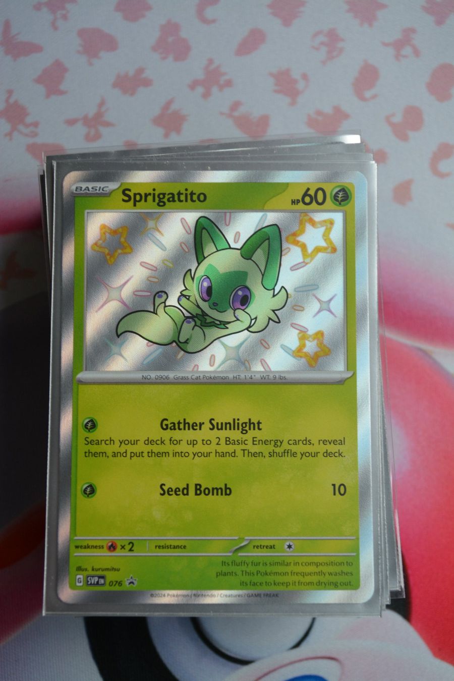 Pokémon Carte collezionabili: Sprigatito Shiny – Usato da Altstätten SG venduto da GGsGameshop
