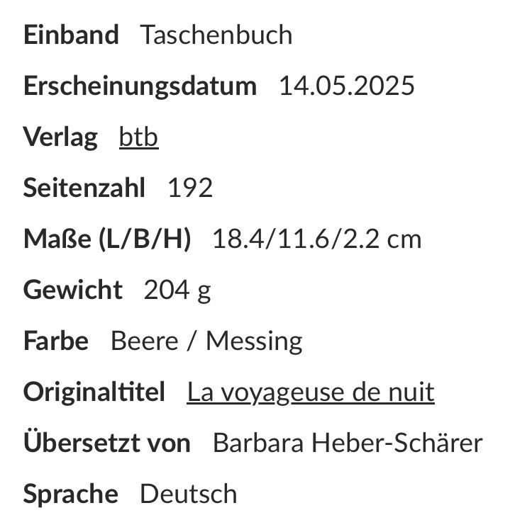 Libri: Die Reisende der Nacht – Usato da Buchs AG venduto da Allerleis 4