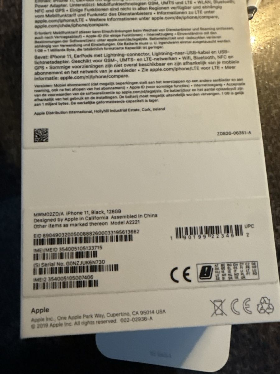 Apple Telefoni cellulari / Smartphones: Apple iPhone 11 schwarz 128GB – Usato da Winterthur venduto da Fa_bio 5