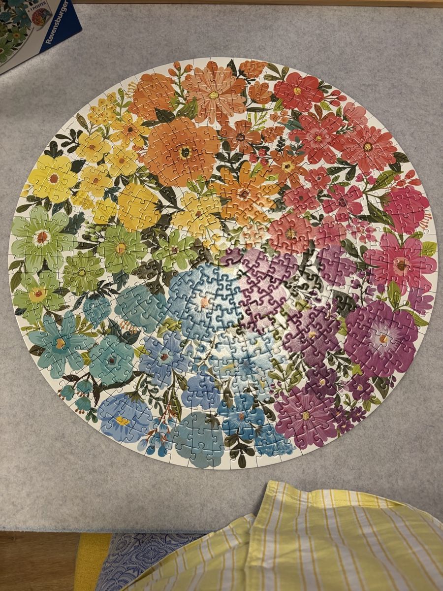 Ravensburger Puzzle: Puzzle Blumen 500 Teile – Usato da Laupersdorf venduto da eliza23
