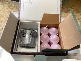 Lavender Duftkerzen-Set,neu, Originalverpackt,Top!