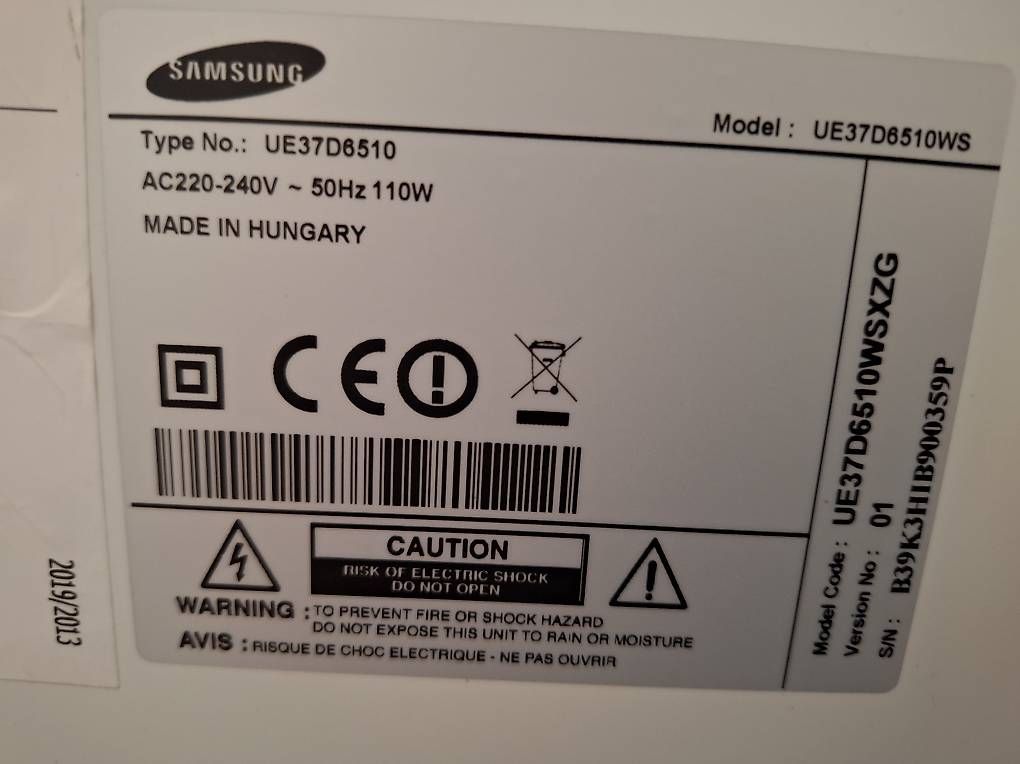 Samsung Televisori: Samsung Smart TV 43" diagonal 108cm – Usato da Fribourg venduto da Nice_SBK 2