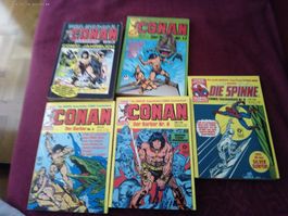 Conan Der Barbar Comic-Taschenbuecher & Die Spinne Marvel 💥